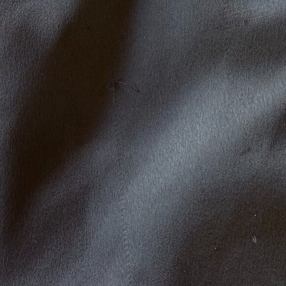 Arias New York Asymmetrical Draped Satin Crepe Halter Maxi Dress in Black Sz 12 - Picture 10 of 14